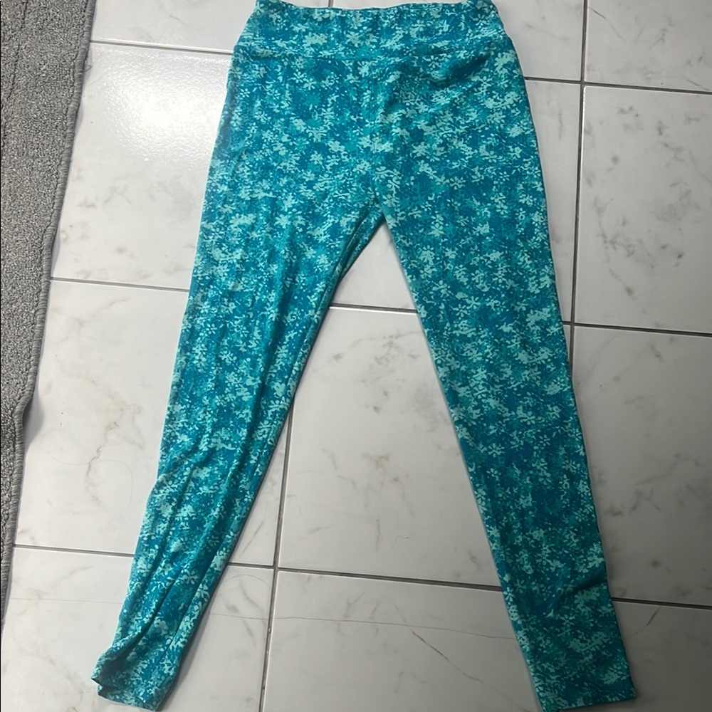 Vibrant Teal Women’s Leggings